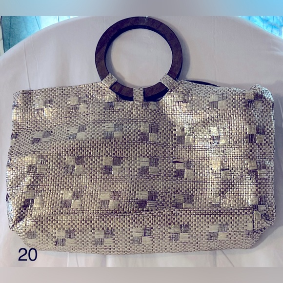 Handbags - Large Silver Tote Bag